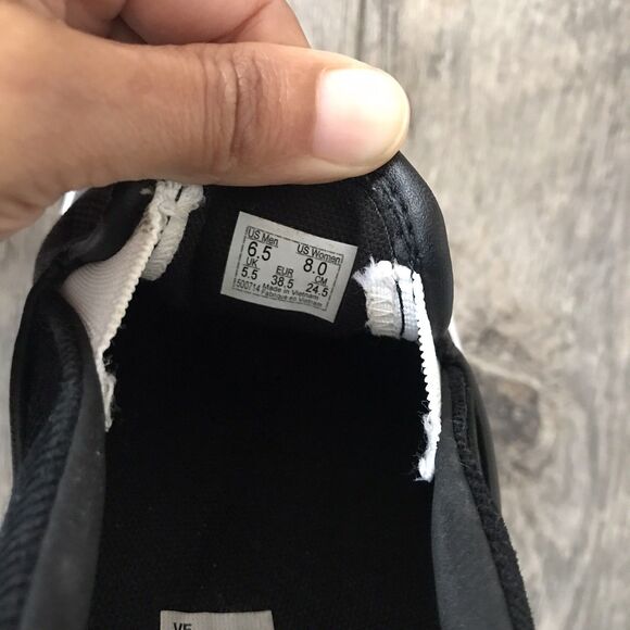 Vans Authentic Gray Black Plaid Corduroy Slip On Sneakers Shoes Womens 8 - Picture 8 of 8